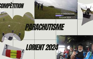 Compétition de parachutisme les 7 et 8 septembre Lorient