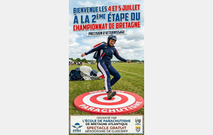 2ème étape du championnat de bretagne  de précision d'atterrissage