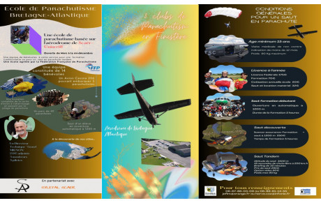 Information Ecole de Parachutisme Bretagne-Atlantique