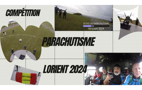 Compétition de parachutisme les 7 et 8 septembre Lorient