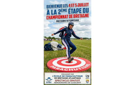 2ème étape du championnat de bretagne  de précision d'atterrissage